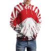 Japan Fuji Mountain Rising Sun Unisex Hoodies 3D Printed Pullover Sweatshirt Casual Hooded Sweater TopsM view 4