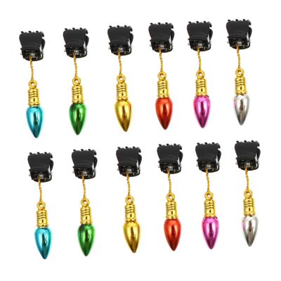 Cabilock Beard Baubles Ornaments Beard Hair Catcher for Men 24pcs Boar Bristle Random Color