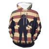 American Flag Military Soldiers Army Unisex Hoodies 3D Printed Pullover Sweatshirt Casual Hooded Sweater TopsXL view 1