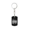 Birds Arent Real Keychain With Keyring Clips Car Key Organizer view 1
