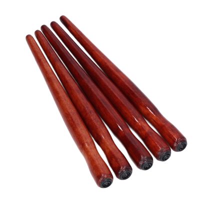 donanfe Sword Holder Stand, Wall Moted Samurai Sword Display Rack, 3 Layer Acrylic Sword Hanger for Home, and Stylish Storage Solution for Collectors and Enthusiasts (Red Wood Color)