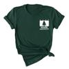 Custom Camping Tshirt, Customized Camp Shirt, Parent Trap Shirt, Bachelorette Camp Party, Bachelorette Theme, Nature Lover Gifts Black view 1