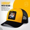 City-Flex Missouri Fan Patch Trucker Hat - Netted Snapback Baseball Cap for Men & Women (Gold/Black - Tiger) view 3