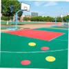Toddmomy 6pcs Soccer Training Markers Sign Discs for Football Training Smooth Edges Lightweight for Sports Practice and School Events view 3