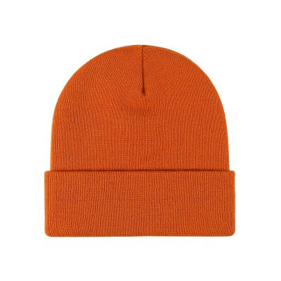 2THESTARS Beanie for Men Women Warm Winter Hat Windproof Thick Knitted Cuffed Unisex Skull Cap - Caramel