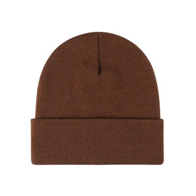 2THESTARS Beanie for Men Women Warm Winter Hat Windproof Thick Knitted Cuffed Unisex Skull Cap - Coffee