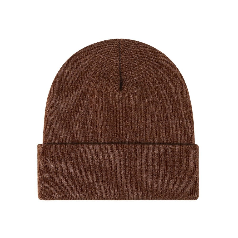 2THESTARS Beanie for Men Women Warm Winter Hat Windproof Thick Knitted Cuffed Unisex Skull Cap - Coffee