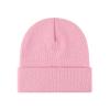 2THESTARS Beanie for Men Women Warm Winter Hat Windproof Thick Knitted Cuffed Unisex Skull Cap - Blush view 1