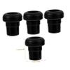 BCOATH 16pcs Foosball End Covers Replacement Football Table Parts Foosball Pole Caps view 2