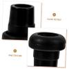 BCOATH 16pcs Foosball End Covers Replacement Football Table Parts Foosball Pole Caps view 3