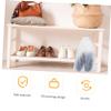 TINEASUR 25pcs Travel Drawstring Shoe Storage Bags Transparent Eva Pouches for Organization Compact and Lightweight for Shoes Clothes and Accessories view 4