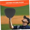 BIUDECO Thicken Pitcher Glove for Baseball Games Youth Catchers Gear Comfortable Baseball Gloves view 4
