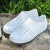 Waterproof Garden Clogs for Men and Women - Lightweight Breathable EVA Slip-On Shoes - Comfortable Non-Slip Casual Footwear for Outdoor, Beach, Everyday Wear White view 3