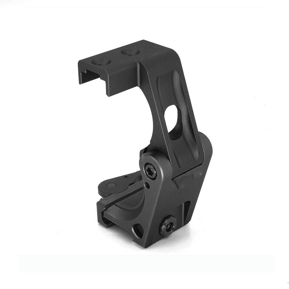 FTC Magnifier Mount With FAST QD Lever 2.26/2.91" Optical Centerline Height, Flip-To-Center (FTC) ,Compatible G30,G23,G33,G43,G45, 3X, 6X Etc (2.26BK(only applicable HOLOSUN HM3X Magnifier))