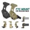 FTC Magnifier Mount With FAST QD Lever 2.26/2.91" Optical Centerline Height, Flip-To-Center (FTC) ,Compatible G30,G23,G33,G43,G45, 3X, 6X Etc (2.26BK(only applicable HOLOSUN HM3X Magnifier)) view 4