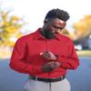COOFANDY Mens Slim Fit Dress Shirt Wrinkle Free Long Sleeve Button Down Shirts Formal Business Shirts Red view 2