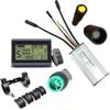 mGYDY Electric Motor Controller, 500W 22A Electric Bicycle Brushless Speed Motor Controller Square Wave Brushless 24V-48V Waterproof LCD3 Display Panel Brushless Controller Kit for Electric Bicycle view 1