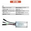mGYDY Electric Motor Controller, 500W 22A Electric Bicycle Brushless Speed Motor Controller Square Wave Brushless 24V-48V Waterproof LCD3 Display Panel Brushless Controller Kit for Electric Bicycle view 3