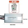 mGYDY Electric Motor Controller, 500W 22A Electric Bicycle Brushless Speed Motor Controller Square Wave Brushless 24V-48V Waterproof LCD3 Display Panel Brushless Controller Kit for Electric Bicycle view 4