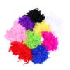 DEARMAMY Handmade Craft Trim Colorful Boas for Party 40g Boa Fringe in Red Black Rose Yellow Green White Dark view 1