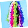 DEARMAMY Handmade Craft Trim Colorful Boas for Party 40g Boa Fringe in Red Black Rose Yellow Green White Dark view 2