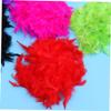 DEARMAMY Handmade Craft Trim Colorful Boas for Party 40g Boa Fringe in Red Black Rose Yellow Green White Dark view 4