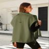 GTLIAE Womens Sherpa Fleece Vest Oversized Sleeveless Jacket Casual Outerwear Gilet with Pockets(ArmyGreen-XS) view 3