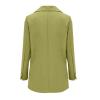 Lolvmvchi Placed Recently By Me Zip Up Hoodie Women Oversized Winter Coats For Women And Autumn Small Suit Suit Women'S Design (Green, S) Light Jackets For Women Fall Winter Coats For Women Plus Si view 3