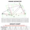 BSFHQS 700C Carbon Fiber Gravel Bike Frameset 45/48/51/54CM Road Off-Road Bike Disc Brake Frames Thru Axle Front12100mm Rear12142mm Internal Routing(Black,54CM) view 2