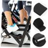 KOMBIUDA 2Pcs Adjustable Exercise Bike Pedal Straps Footrest Straps for Cycling Gym Use and Cable Machines Wear-Resistant Design for Enhanced Comfort and Performance view 4