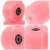 BIUDECO 4pcs Skateboard Soft Wheels Roller Skate Wheels Outdoor Skate Decorative for Skating view 2