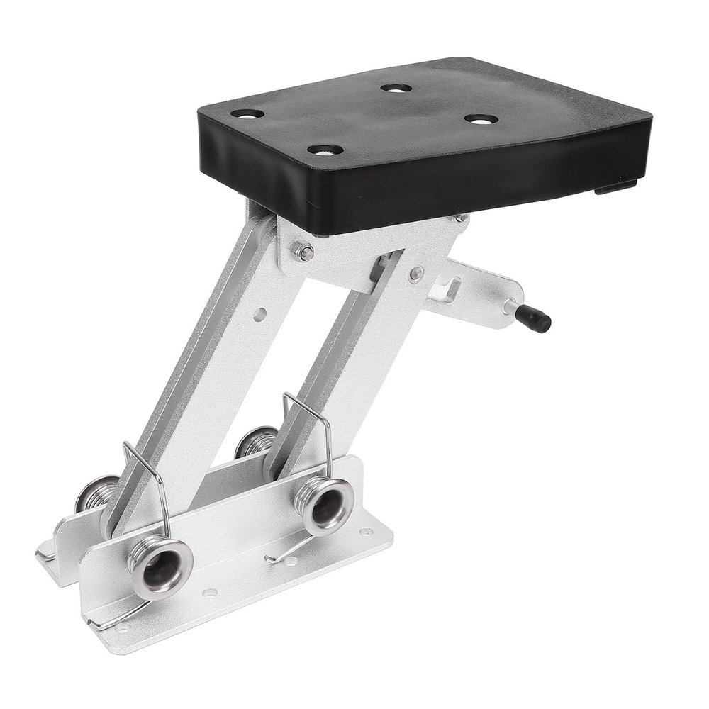 2 Stroke Outboard Motor Bracket, Aluminum Alloy Boat Engine Support, Auxiliary Heavy Duty Marine Motor Bracket for Boat, Load 7 Max. 115 Lbs, 10.6 Inch
