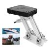2 Stroke Outboard Motor Bracket, Aluminum Alloy Boat Engine Support, Auxiliary Heavy Duty Marine Motor Bracket for Boat, Load 7 Max. 115 Lbs, 10.6 Inch view 4
