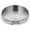 Mikinona Square Skillet Non-stick Pan Steel Outdoor Cookware Compact Camping Pot for Hiking view 1