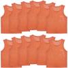 VOGRYE Pinnies Set of 12/24 Scrimmage Vests, Team Practice Sports for Child Youth/Adult, Lightweight Basketball Jersey view 1