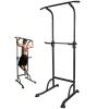 Power Tower, Athfiner Pull Up Bar Station,Height Adjustable Multi-Function Dip Station for Home Gym Strength Training Fitness Workout Equipment view 1