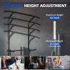 Power Tower, Athfiner Pull Up Bar Station,Height Adjustable Multi-Function Dip Station for Home Gym Strength Training Fitness Workout Equipment view 3
