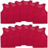 VOGRYE Pinnies Set of 12/24 Scrimmage Vests, Team Practice Sports for Child Youth/Adult, Lightweight Basketball Jersey view 1