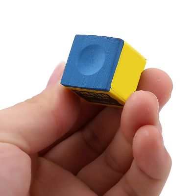 12 Pcs Billiard Non Slip Tip Chalk Billiard Pool Chalk for Snooker Pool Blue Green (Oily)