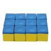 12 Pcs Billiard Non Slip Tip Chalk Billiard Pool Chalk for Snooker Pool Blue Green (Oily) view 3
