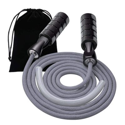 HBJWOV Jump Rope Ball Bearing Speed Skipping Rope Handles Jumping Ropes for Kids Women Men Indoor Outdoor Workout Aerobic Exercise