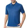 Crown Craze Performance Polos T-Shirt for Adult Men Lightweight 5.1oz Mesh Shirt,100% Polyester Breathable Tee (US, Alpha, 6X-Large, Regular, Regular, True Navy) view 1