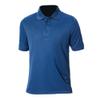 Crown Craze Performance Polos T-Shirt for Adult Men Lightweight 5.1oz Mesh Shirt,100% Polyester Breathable Tee (US, Alpha, 6X-Large, Regular, Regular, True Navy) view 3