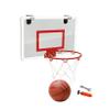 KICHOUSE 1pc Mini Door Hanging Basketball Board Transparent Indoor Backboard No Punching Required Easy to Install for Home Sturdy Design view 1