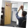KICHOUSE 1pc Mini Door Hanging Basketball Board Transparent Indoor Backboard No Punching Required Easy to Install for Home Sturdy Design view 3