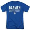 Daemen University Stacked Unisex Adult T Shirt, Royal, 5X-Large view 1