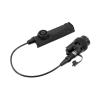 EOTACTACTICAL SR07 DS-SR07 UE-SR07 XT07 Switch Remote Dual Switch Fit for M300 M600 X400 Flashlight ScoutLight WeaponLight SF Replacement Rear Cap Assembly (BK DS SR07) view 1