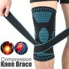 Mcolics Compression Knee Brace Sleeves Support for Men Women Workout Sports Running Knee Pain Meniscus Tear Arthritis Relief (Medium,Grey) view 2