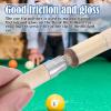 Hariendny 2 in 1 Chalk Holder for Billiards, Portable Pool Cue Chalk Holder, Snooker Pool Cue Tip Shaper, Repair Cue Tip Stick Accessories, Billiard Cue Tip Pricker view 3