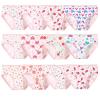 Hbhpov Toddler Girls' Cotton Panties Baby Soft Assorted Briefs Underwear Random 12pcs view 1